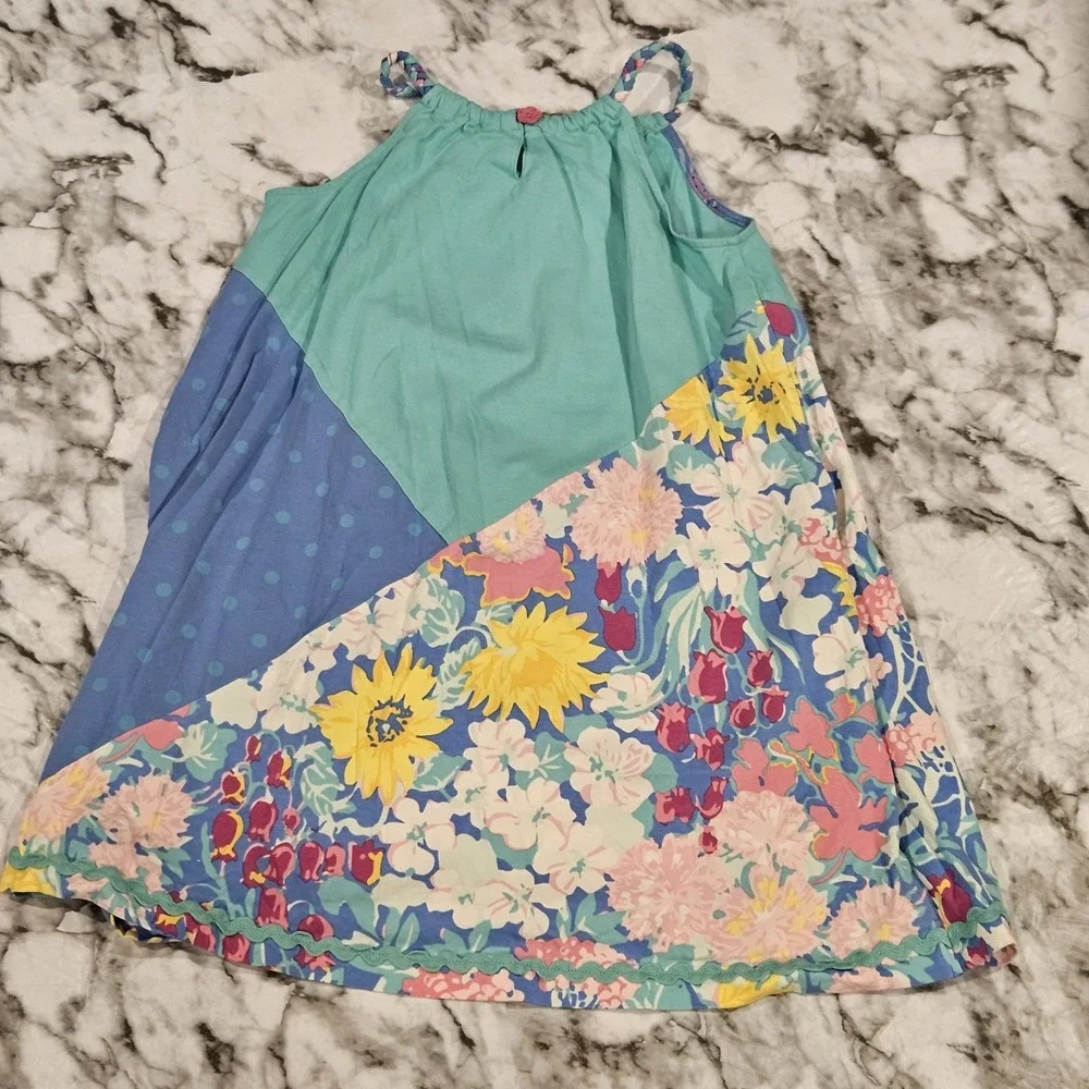 Girls Matilda Jane Dream chasers Polka Dot Daisy Spring Summer Dress Size 10 NWT